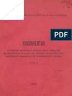 Documentar Probleme Istoria Patriei Tendentios Istoriografia Straina Vol II 1980