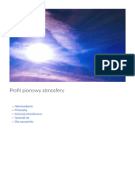 Profil Pionowy Atmosfery