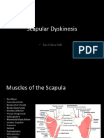 Scapular Dyskinesis Disabled Throwing Shoulder