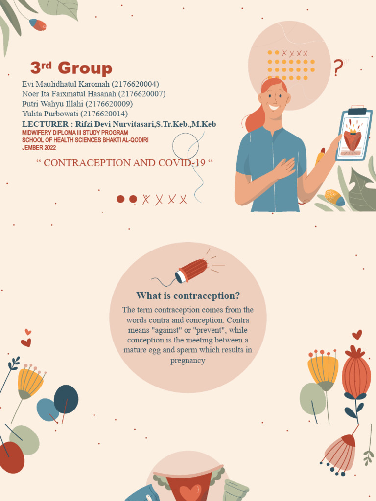 CONTRACEPTION THE 3rd Group | PDF