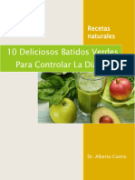 10 Jugos Verdes para La Diabetes. DR Alberto Castro