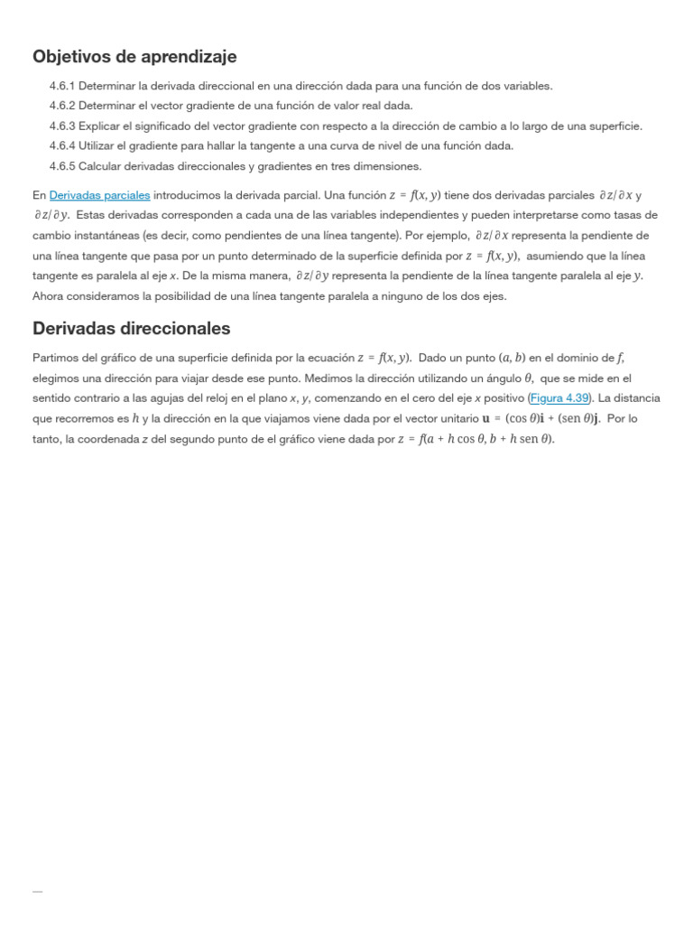 Cálculo de Gradientes y Derivadas | PDF | Degradado | Derivado