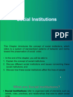 Social-Institutions