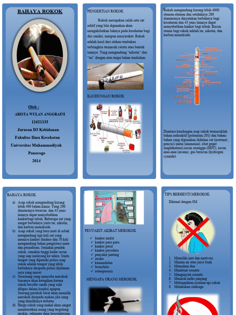 Bahaya Rokok dan Tips Berhenti Merokok | PDF