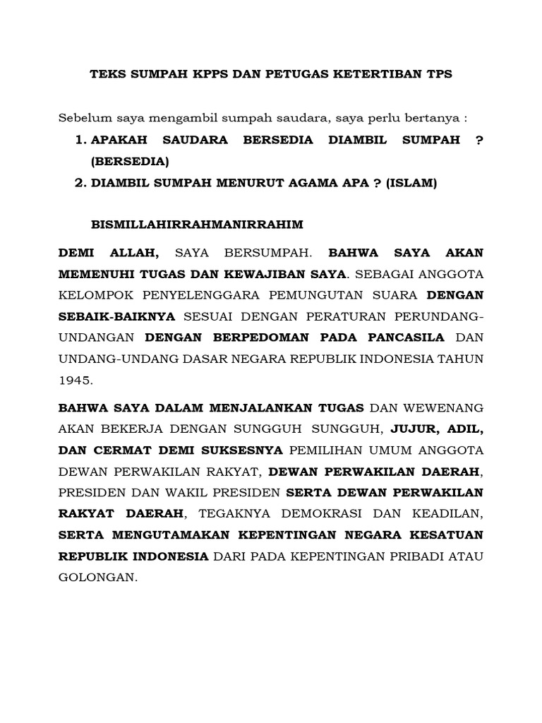 teks-sumpah-kpps-dan-petugas-ketertiban-tps-pdf