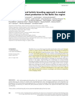 Physiologia Plantarum - 2018 - Chawade - A Transnational and Holistic Breeding Approach Is Needed For Sustainable Wheat