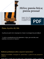 Introdução À Poesia Lírica - 2s2022