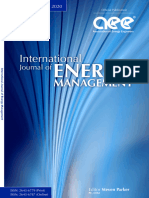 International Journal of Energy Management