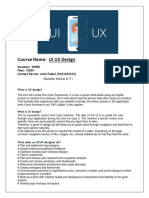 UI UX Design SkillBased Course FINAL