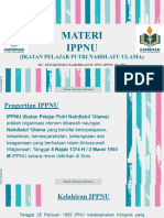 Materi Ke IPPNU An PC IPPNU Ngawi