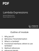 Part 1 - Lambda Expressions