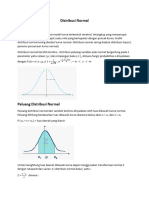 Modul Distribusi Normal