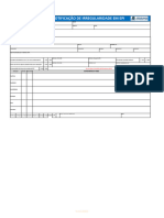 OB-IO-010-020 - Anexo J Ficha Notificação de Irregularidade em EPI