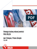 Strategia Budowy Wlasnej Wartosci PKN ORLEN 03022005.pdf - Coredownload