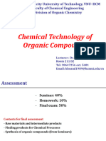 Chemical Technology of Organic Compounds