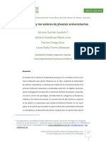 10 - La Disciplina y Los Valores de Jóvenes Universitarios