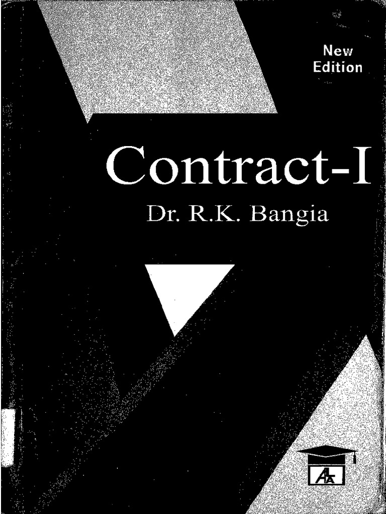 DR R.K. Bangia - DR RK Bangia Law of Contracts - Libgen - Li (1) - Compressed-1-341 | PDF