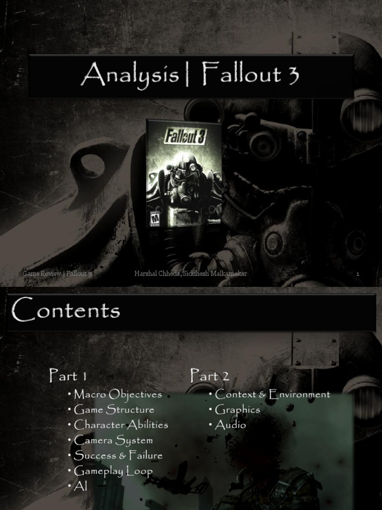 Fallout 3 Comprehensive Game Guide | PDF
