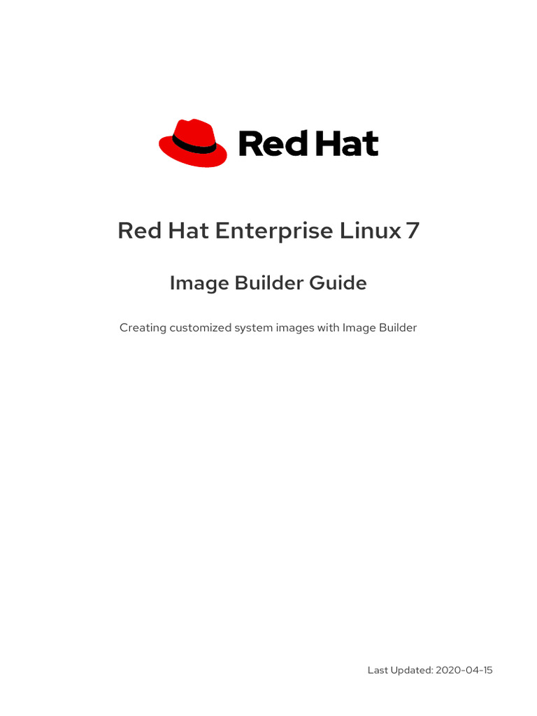 Red Hat Enterprise Linux-7-Image Builder Guide-En-Us | PDF | Command ...