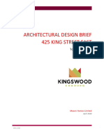 Architectural Design Brief