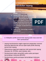 Kebijakan-Kebijakan Pemerintah Pendudukan Jepang