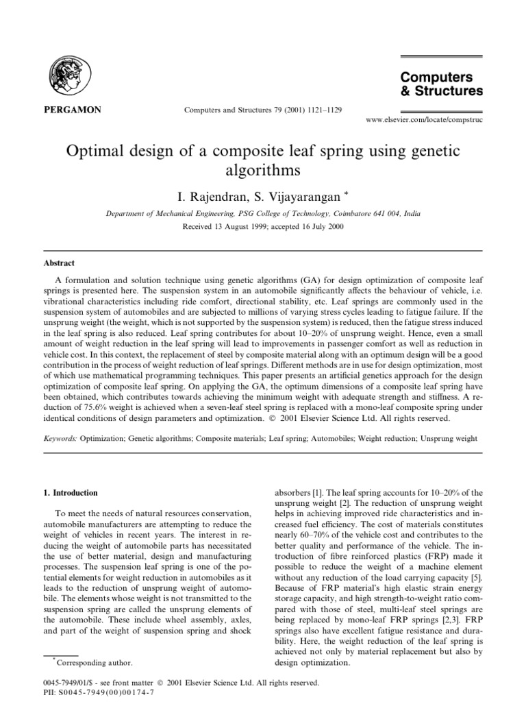Leaf Spring | PDF