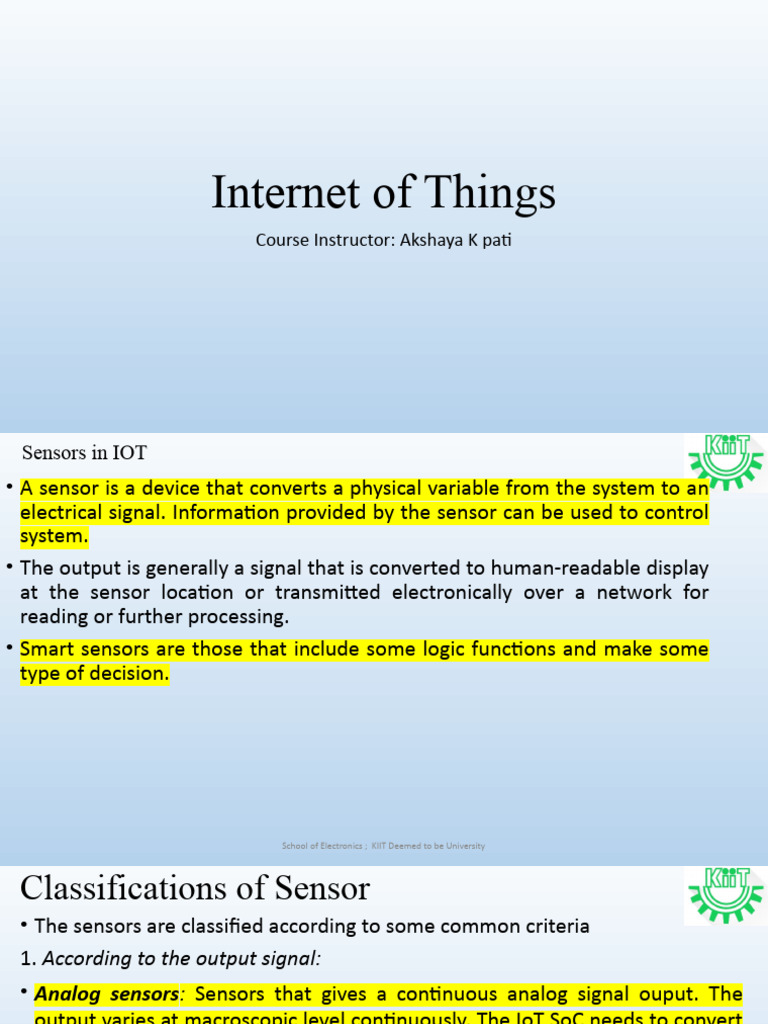 Module 2 Iot Pdf Microphone Infrared