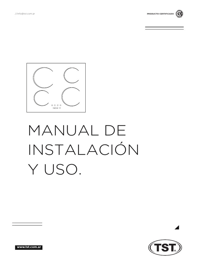 MANUAL INSTRUCTIVO VITROCERAMICO Rev2 PDF