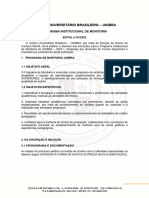 Centro Universitário Brasileiro - Unibra: Programa Institucional de Monitoria