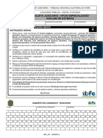 ibfc-2020-tre-pa-analista-judiciario-analise-de-sistemas-prova
