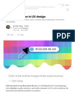 How To Use Color in UX Design. Covers How To Pick A Palette - by Jennifer Jhang - UX Collective