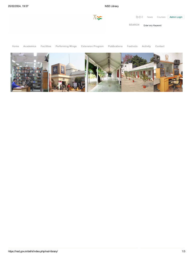 NSD Library Subjects | PDF