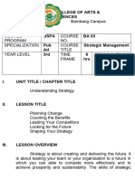 Module 1 Strategic Management 1