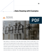 Quick Guide To Data Cleaning With Examples - Sunscrapers