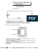 As Grandezas de Um Circuito Magnético