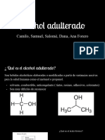 Alcohol Adulterado