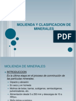 Molienda-clasificacion de Minerales