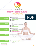 Programme Cure Detox Bonjeune