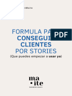 Formula para Conseguir Clientes Por Stories