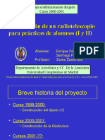 UCM Radiotelescopio 2001