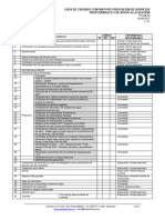 Lista de Chequeo 2023 Actualizada