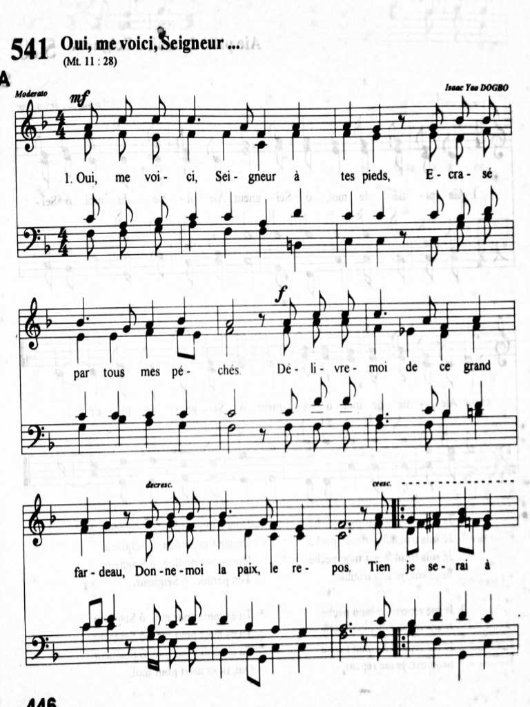 Oui Me Voici Seigneur 230316 201744 Pdf