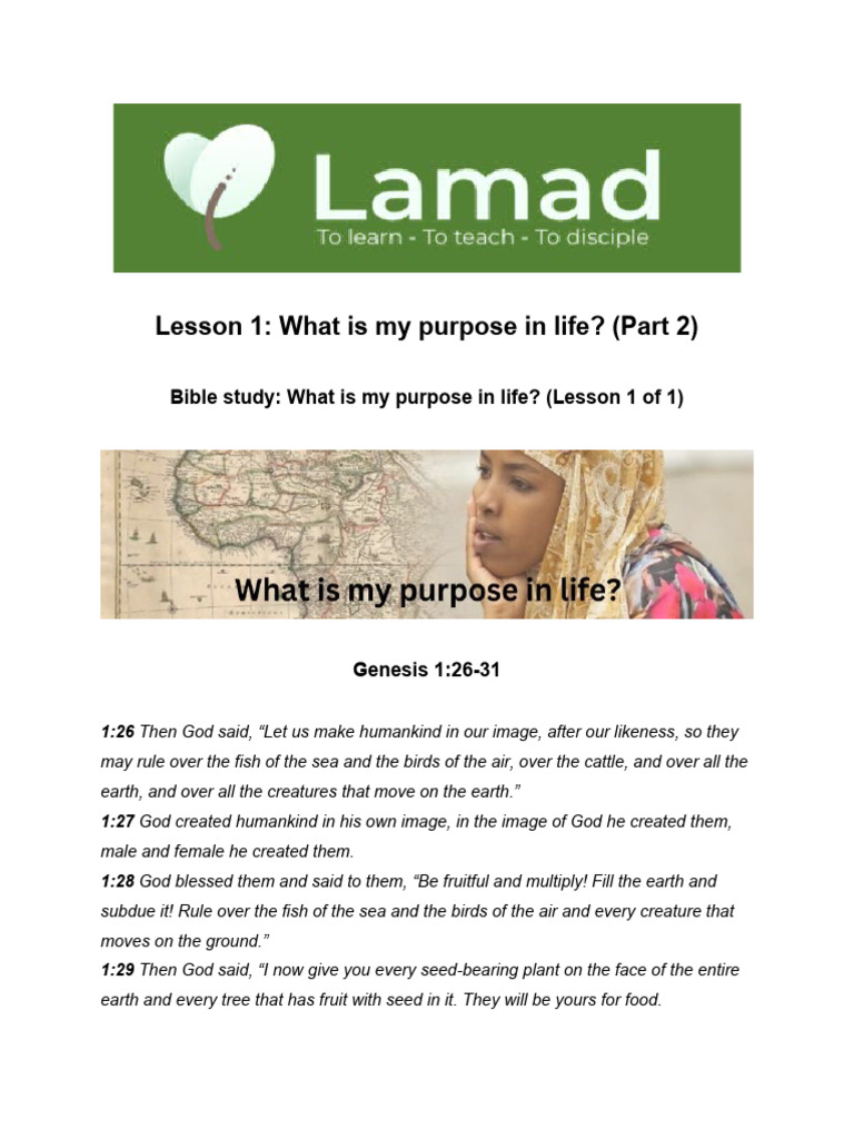 Understanding Your Life Purpose in God | PDF | God | Jesus