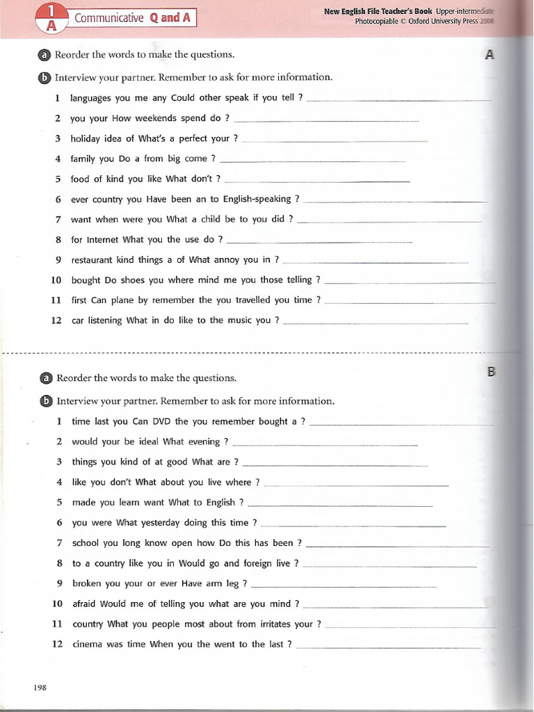 Ask Me A Question | PDF