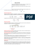 Regla de Tres para El Aula