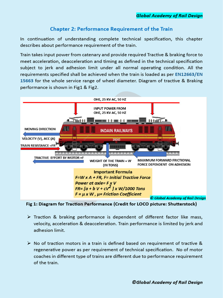 Performance Requirement of The Train 1707310663 PDF Train Decibel