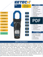 Beetech B-6036 Ac TRMS Clampmeter