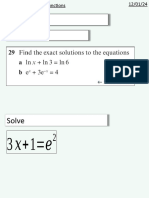 Sketching Exponentials