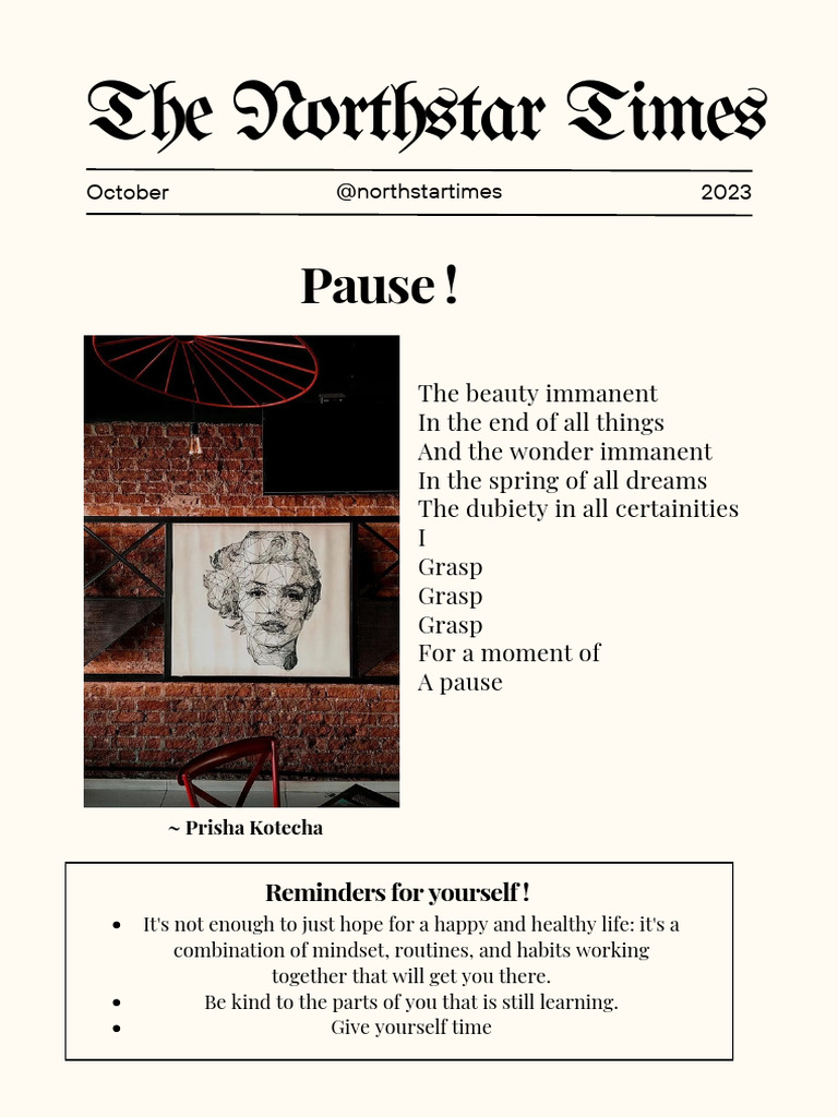 The northstar times october release 2023 pdf planets learning