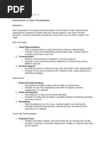 Data Visualization Complete Notes